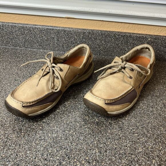 Sperry Boat Shoes Mens Sz 12 M 2-Eye Tan Leather Comfort Walking Driving Slip On main image 5